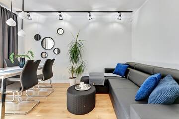 Фото номера Улучшенные апартаменты Апартаменты Downtown Apartments Chmielna Park г. Гданьск 6