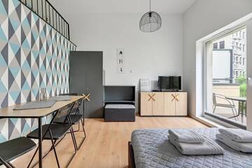Фото номера Апартаменты-студио Апартаменты Downtown Apartments Chmielna Park г. Гданьск 2