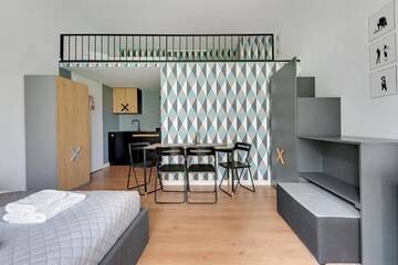 Фото номера Апартаменты-студио Апартаменты Downtown Apartments Chmielna Park г. Гданьск 3