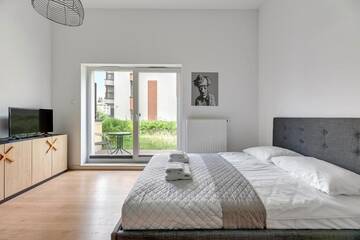 Фото номера Апартаменты-студио Апартаменты Downtown Apartments Chmielna Park г. Гданьск 4