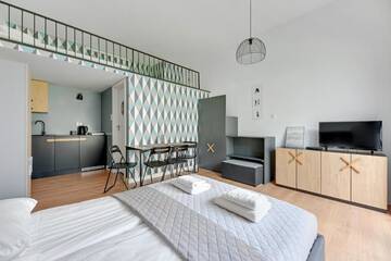Фото номера Апартаменты-студио Апартаменты Downtown Apartments Chmielna Park г. Гданьск 7