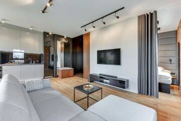 Фото номера Апартаменты Делюкс Апартаменты Downtown Apartments River View г. Гданьск 22