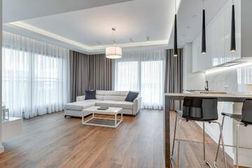 Фото номера Апартаменты Делюкс Апартаменты Downtown Apartments River View г. Гданьск 10
