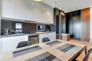 Фото номера Апартаменты Делюкс Апартаменты Downtown Apartments River View г. Гданьск 10