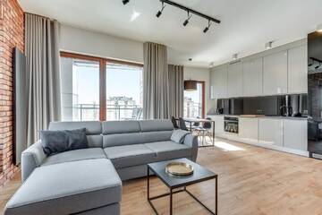 Фото номера Апартаменты Делюкс Апартаменты Downtown Apartments River View г. Гданьск 13