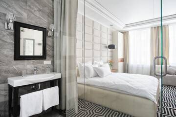 Фото номера Улучшенные апартаменты Апарт-отели Apartamenty Chleb i Wino г. Гданьск 5