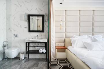Фото номера Улучшенные апартаменты Апарт-отели Apartamenty Chleb i Wino г. Гданьск 7