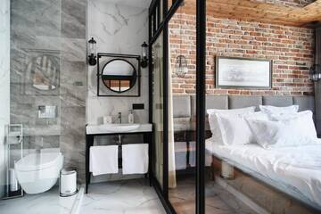 Фото номера Апартаменты Делюкс Апарт-отели Apartamenty Chleb i Wino г. Гданьск 4