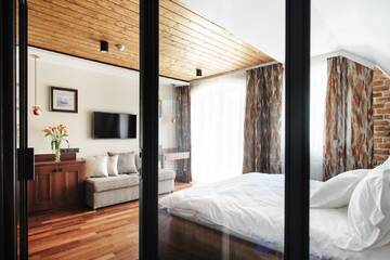 Фото номера Апартаменты-студио Апарт-отели Apartamenty Chleb i Wino г. Гданьск 4