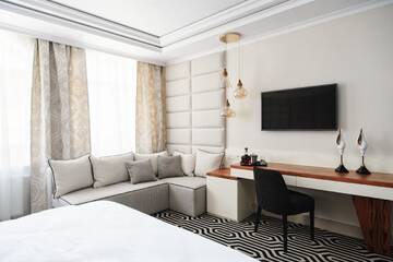 Фото номера Улучшенные апартаменты Апарт-отели Apartamenty Chleb i Wino г. Гданьск 11