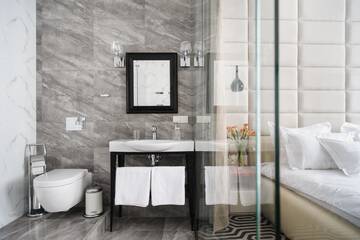 Фото номера Улучшенные апартаменты Апарт-отели Apartamenty Chleb i Wino г. Гданьск 12