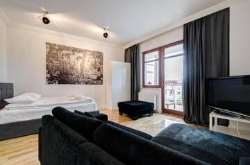 Фото номера Апартаменты-студио с балконом (для 2 взрослых) Апартаменты Dom &amp; House - Apartamenty Neptun Park г. Гданьск 5