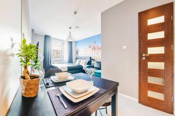 Фото номера Улучшенный номер-студио Апартаменты Tartaczna Old Town г. Гданьск 3