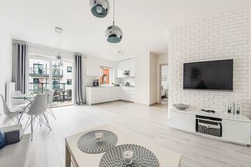 Фото номера Апартаменты с 1 спальней - 71 Chmielna Street Апартаменты Apartamenty Sun &amp; Snow Chmielna Park г. Гданьск 6