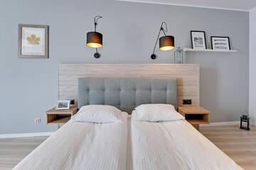 Фото номера Апартаменты-cтудио с парковкой Апартаменты Apartamenty Apartinfo Chmielna Park г. Гданьск 2