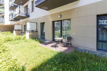 Фото номера Апартаменты с видом на сад и парковкой Апартаменты Apartamenty Apartinfo Chmielna Park г. Гданьск 5