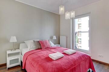 Фото номера Представительские апартаменты с балконом и парковкой Апартаменты Apartamenty Apartinfo Chmielna Park г. Гданьск 5