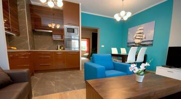 Фото номера Апартаменты Делюкс Апартаменты IRS ROYAL APARTMENTS Apartamenty IRS Rezydencja Marina г. Гданьск 4