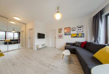 Фото номера Апартаменты с 2 спальнями Апартаменты 3 City Apartments - White 2 г. Гданьск 8