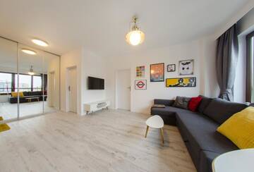 Фото номера Апартаменты с 2 спальнями Апартаменты 3 City Apartments - White 2 г. Гданьск 16