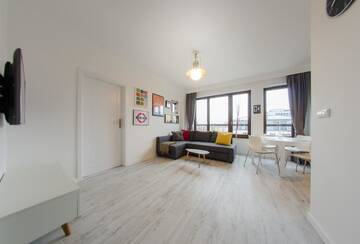 Фото номера Апартаменты с 2 спальнями Апартаменты 3 City Apartments - White 2 г. Гданьск 9