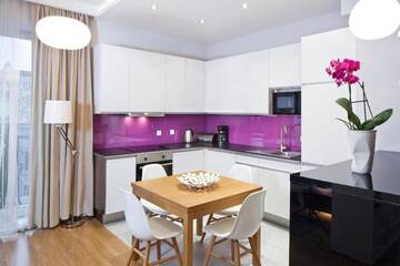 Фото номера Апартаменты-студио с балконом Апартаменты Apartamenty Szeroka - Old Town Holidays Home г. Гданьск 3
