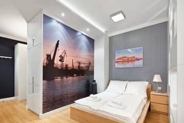 Фото номера Апартаменты-студио с балконом Апартаменты Apartamenty Szeroka - Old Town Holidays Home г. Гданьск 6