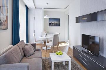 Фото номера Апартаменты с 1 спальней и балконом Апартаменты Apartamenty Szeroka - Old Town Holidays Home г. Гданьск 3
