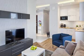 Фото номера Апартаменты с 1 спальней и балконом Апартаменты Apartamenty Szeroka - Old Town Holidays Home г. Гданьск 2