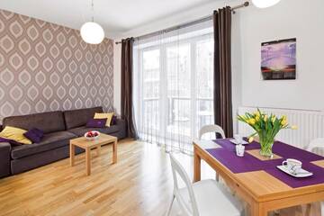 Фото номера Апартаменты-студио с балконом Апартаменты Apartamenty Szeroka - Old Town Holidays Home г. Гданьск 6