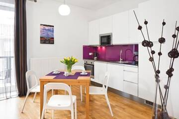Фото номера Апартаменты-студио с балконом Апартаменты Apartamenty Szeroka - Old Town Holidays Home г. Гданьск 3