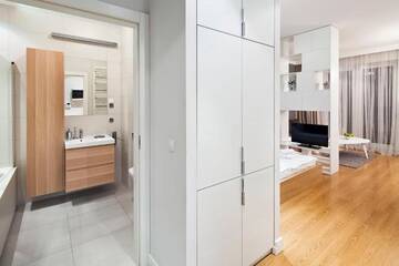 Фото номера Апартаменты-студио с балконом Апартаменты Apartamenty Szeroka - Old Town Holidays Home г. Гданьск 8