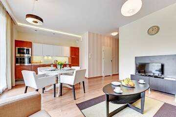Фото номера Апартаменты с 1 спальней, вид на сад Апартаменты Apartamenty Szeroka - Old Town Holidays Home г. Гданьск 7