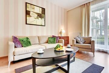 Фото номера Апартаменты с 1 спальней, вид на сад Апартаменты Apartamenty Szeroka - Old Town Holidays Home г. Гданьск 8