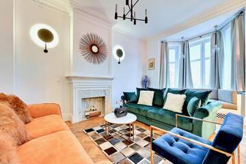 Фото номера Улучшенные апартаменты с 3 спальнями - 16, Łąkowa Street Апартаменты Blue Mandarin Old Town г. Гданьск 2