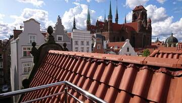Фото номера Улучшенные апартаменты - 101/103 Św. Ducha Street Апартаменты Blue Mandarin Old Town г. Гданьск 6
