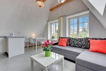 Фото номера Улучшенные апартаменты - 101/103 Św. Ducha Street Апартаменты Blue Mandarin Old Town г. Гданьск 3