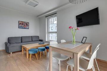 Фото номера Апартаменты с 3 спальнями - Wałowa Street, 25 Апартаменты Blue Mandarin Old Town г. Гданьск 6
