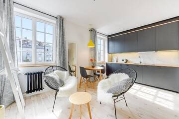 Фото номера Апартаменты-студио на 3 этаже - Szeroka Street, 17 Апартаменты Blue Mandarin Old Town г. Гданьск 2