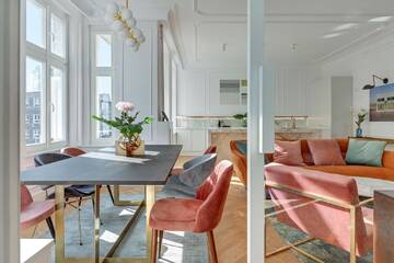 Фото номера Апартаменты с 3 спальнями - Łagiewniki, 6 Апартаменты Blue Mandarin Old Town г. Гданьск 6