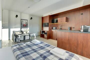 Фото номера Апартаменты-студио - 2 Tartaczna Апартаменты Blue Mandarin Old Town г. Гданьск 3