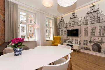 Фото номера Улучшенные апартаменты - 47 Długa Street Апартаменты Blue Mandarin Old Town г. Гданьск 2