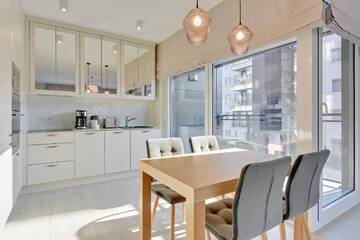 Фото номера Апартаменты с 2 спальнями - ул. Łąkowa, 60B Апартаменты Blue Mandarin Old Town г. Гданьск 2