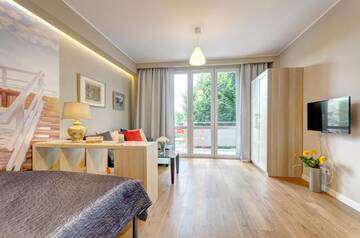 Фото номера Апартаменты с 3 спальнями Апартаменты Apartament na Heweliusza г. Гданьск 13