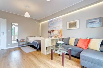 Фото номера Апартаменты с 3 спальнями Апартаменты Apartament na Heweliusza г. Гданьск 12