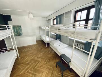 Фото номера Общий шестиместный номер для мужчин и женщин Хостелы Grand Hostel г. Гданьск 9