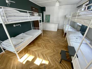 Фото номера Общий шестиместный номер для мужчин и женщин Хостелы Grand Hostel г. Гданьск 6