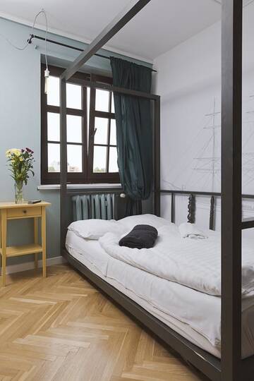 Фото номера Одноместный номер с собственной ванной комнатой Хостелы Grand Hostel г. Гданьск 5