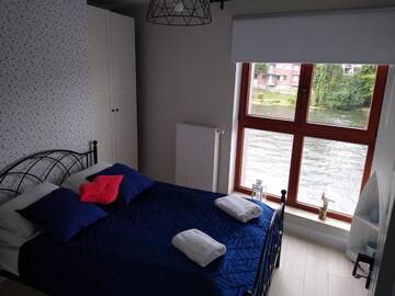 Фото номера Апартаменты Делюкс с видом на реку Хостелы WaterLane Island Hostel г. Гданьск 7