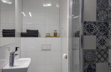 Фото номера Двухместный номер с 1 кроватью и балконом Проживание в семье INITIUM rooms - Obrońców Wybrzeża 4D г. Гданьск 19